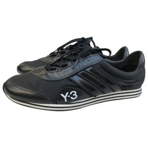 Y-3 Adidas Yohji Yamamoto Patent Monochrome Runner